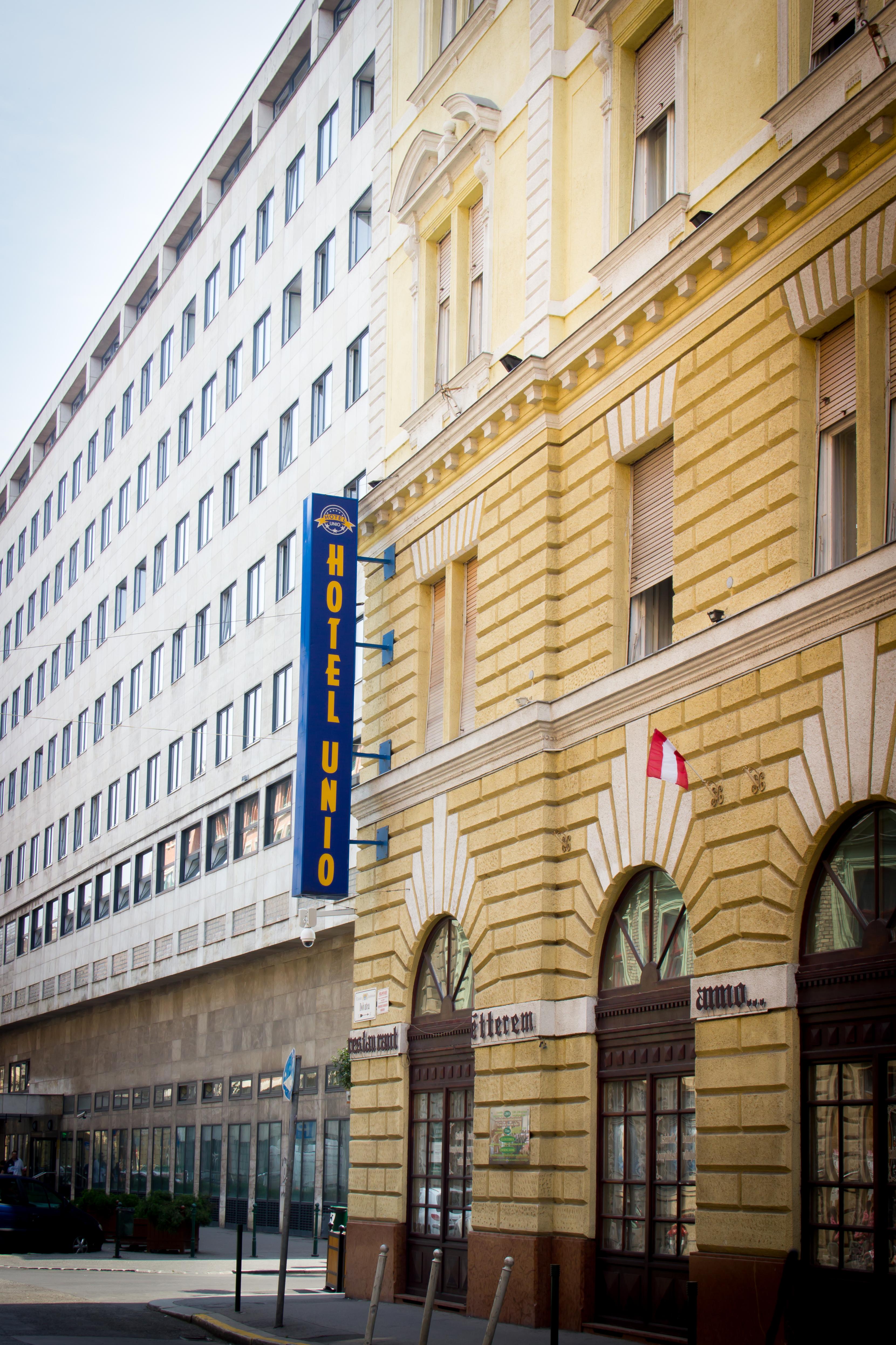 City Hotel Unio Superior Будапеща Екстериор снимка